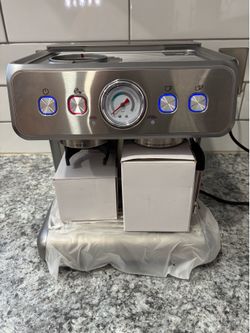 🆕 Espresso Machines with grinder, 20 Bar 🆕