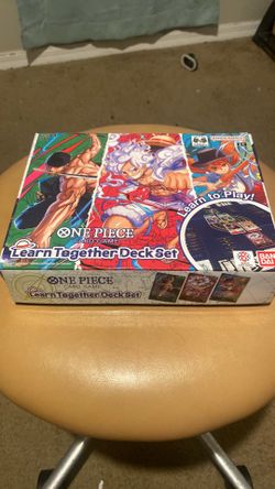One piece card game deck set