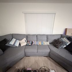 Sectional With Cuddlers