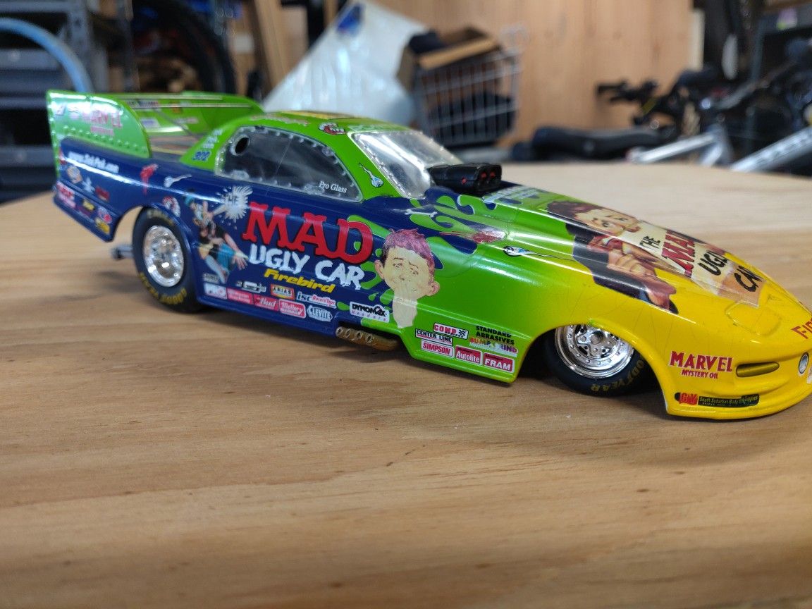 Diecast NHRA Funny Car, Dale Creasy Jr., Mad Magazine, Ugly Car