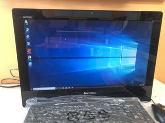 Lenovo AIO Desktop 7075-L1U intel core i3 3.30Ghz 4GB Ram 500gb hard drive windows 10 pro