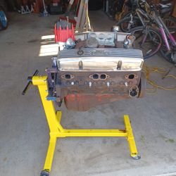 1974 Original Motor Chevy Small Block 350 W/ Stand