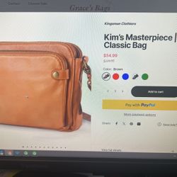 SALE!!  Gracie Leather Bag