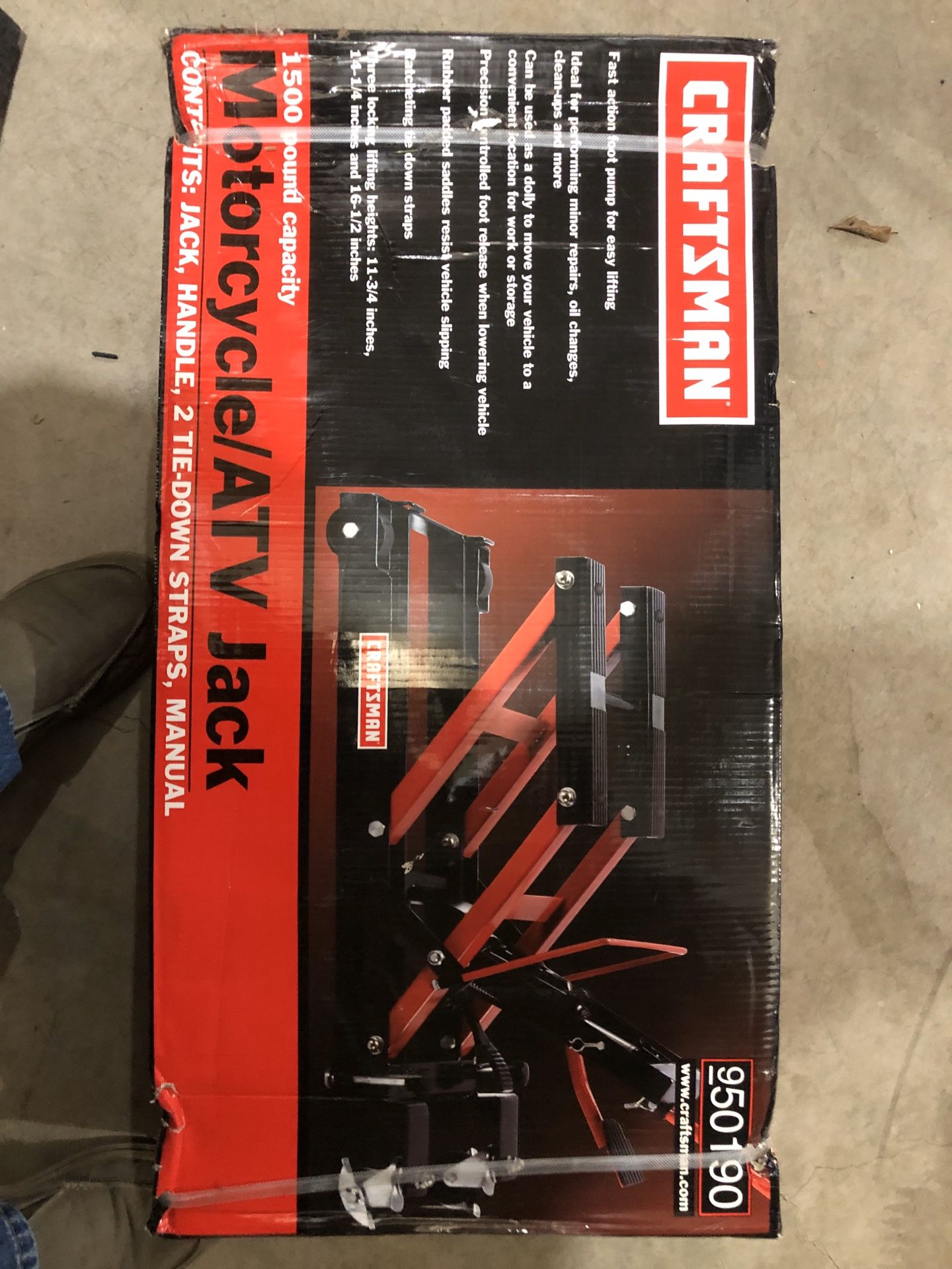 Craftsman Motorcycle/ATV jack