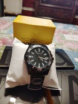 INVICTA Diver Meridian Men 46mm Metal Black / Black dial MG68 Quartz - 79016