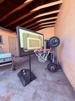 Portable Basketball Hooper (Adjustable height)