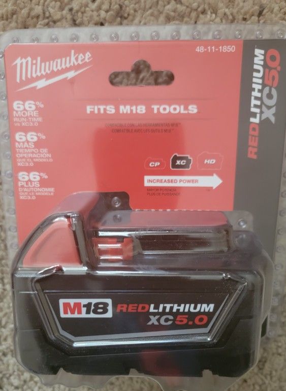 Milwaukee Battery 5.0