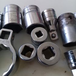 Snap On Sockets 17 Pieces And Taps 11pieces 