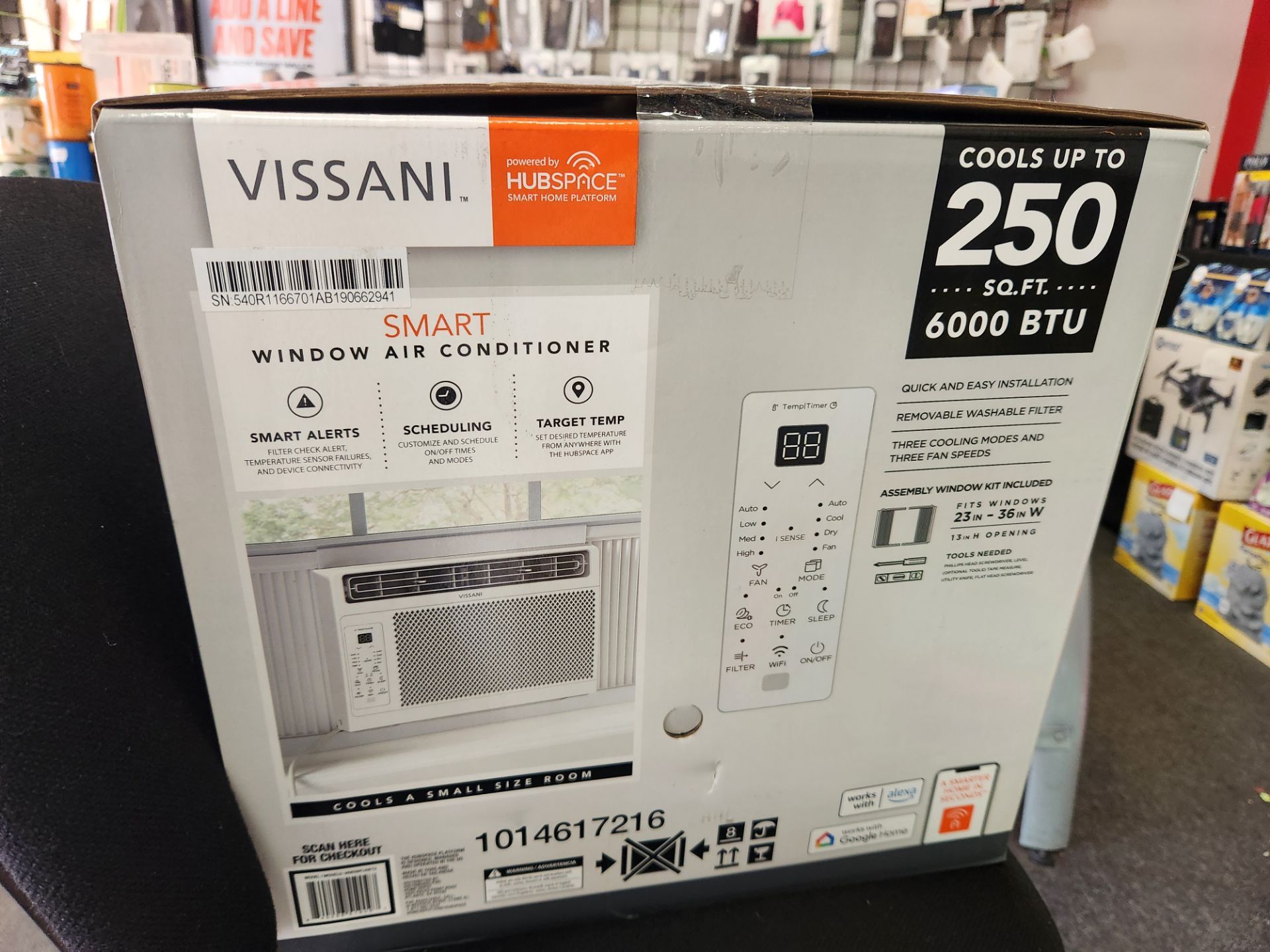 Vissani 6000 BTU window air conditioner