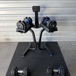 Adjustable Dumbbells Set