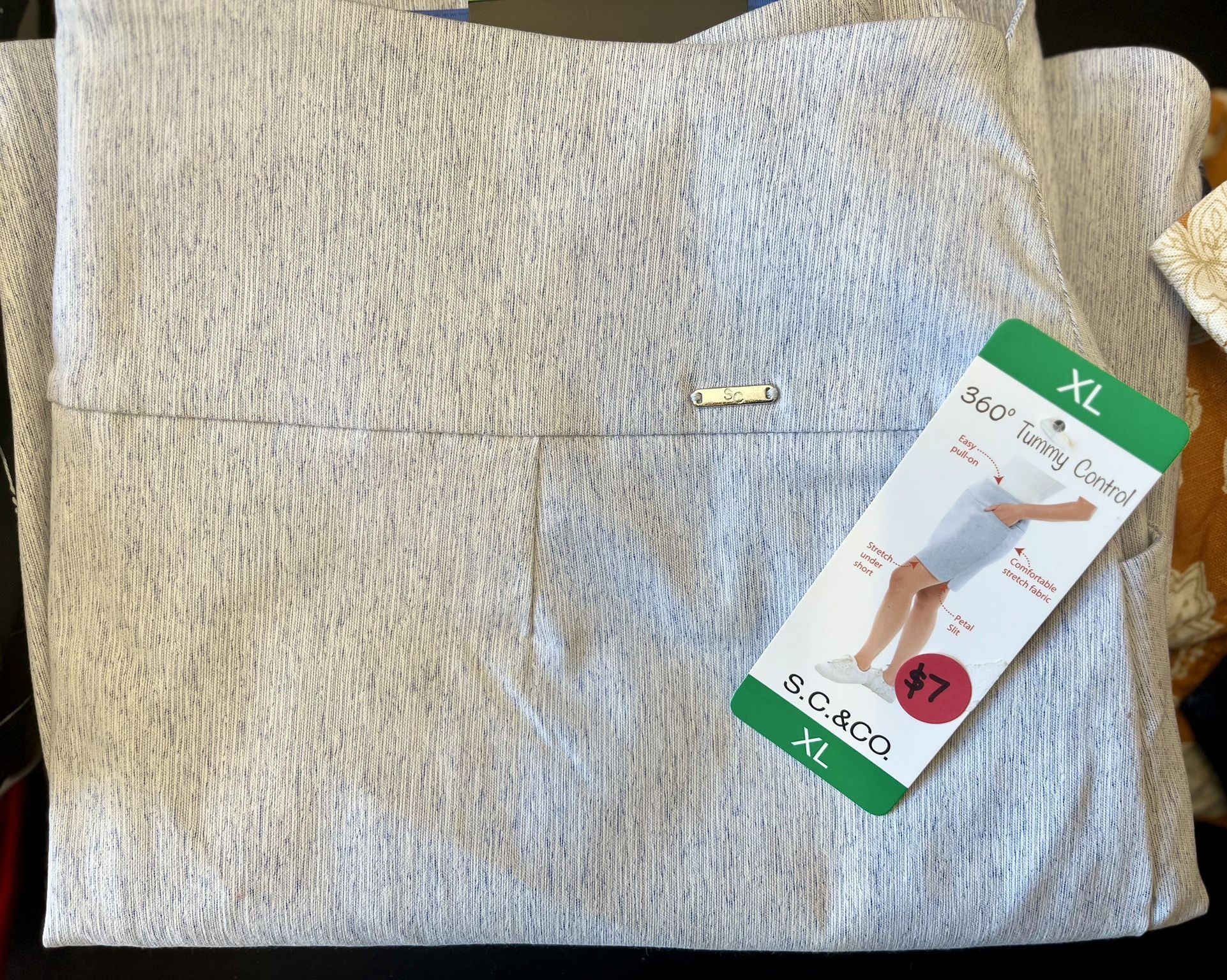 S.C & CO. Tummy Control Skirt 