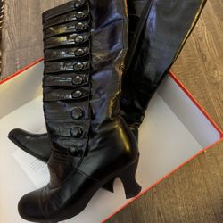 Miz Mooz Boots With Buttons 