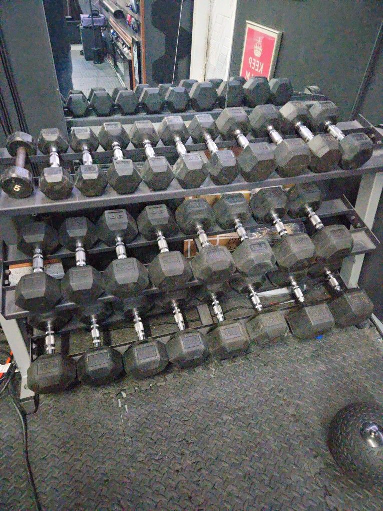 Dumbbells Sets 5lbs–65lbs