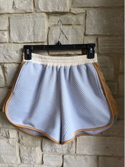 Umgee Quilted Smocked High-Rise Shorts
