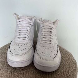 White Nike High Tops