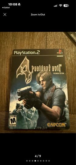 Resident Evil 4 Ps2 *RARE* Ada Wong lazer cell (Premium edition
