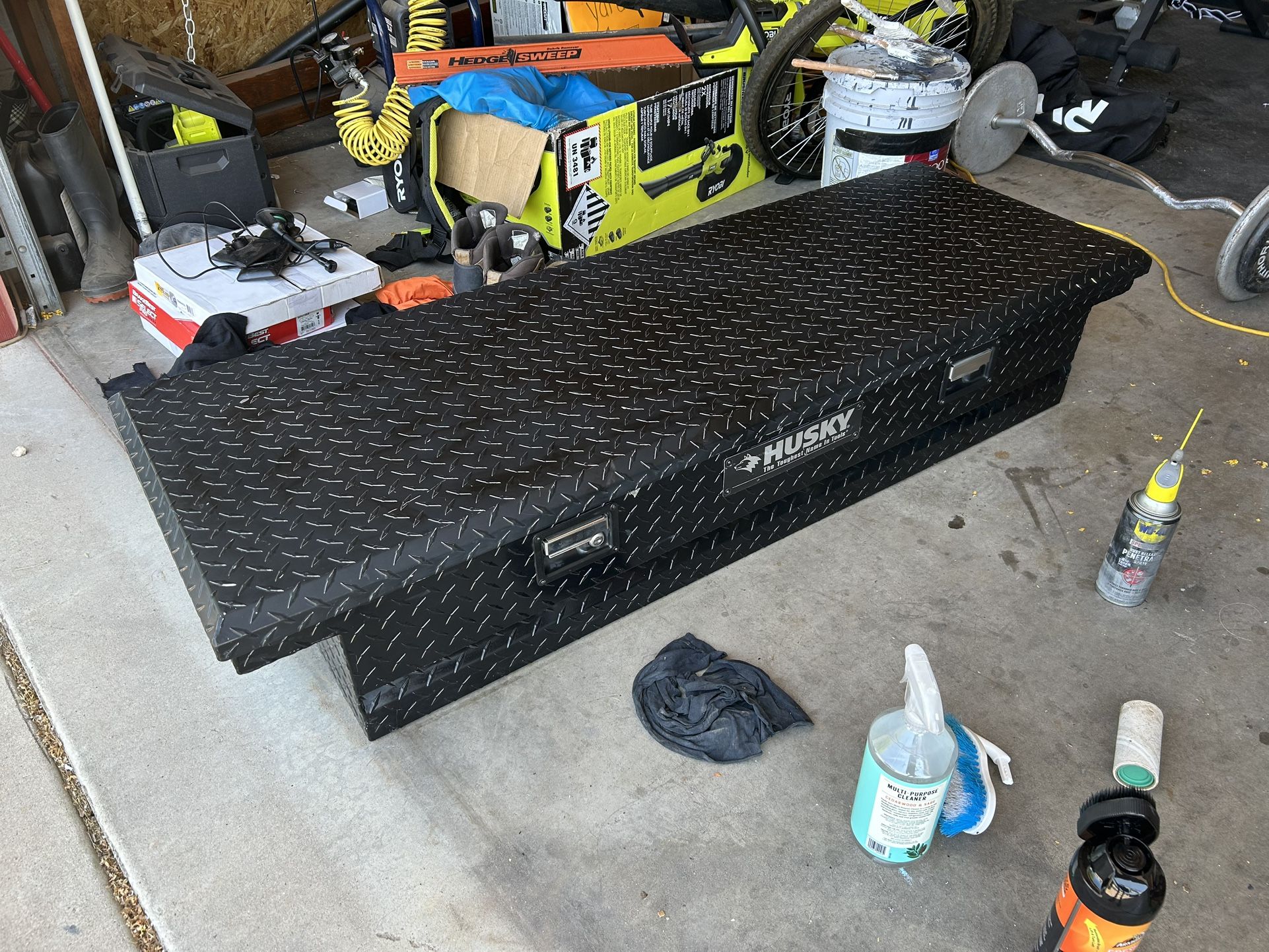 Husky Crossover Toolbox – 61” Black – For Small Truck