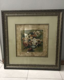 Frame Picture -Floral Theme