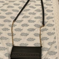 Used Crossbody Wallet Purse Bag With Chain 