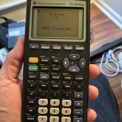 Texas Instruments TI-83 Plus Graphing Calculator – Tested, Works Great