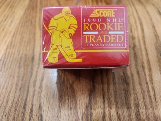 1990 Score NHL Rookie And Traded 110 Player Card Set Sealed Jaromir Jagr HK