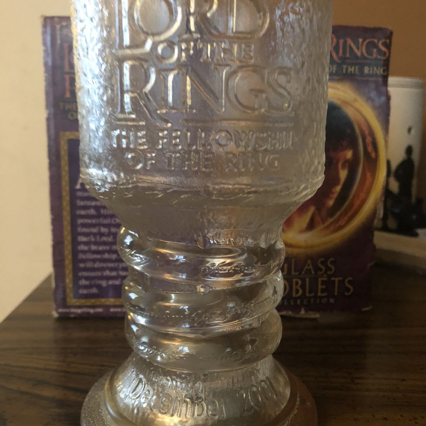 Lord Of The Rings Lighted Glass Cup