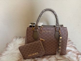 Bebe Monogram Handbag with Matching Wallet