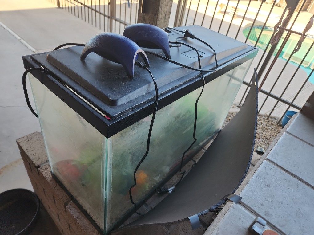 Fish Tank With Pump And Stand 