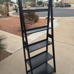 Black Storage Shelf