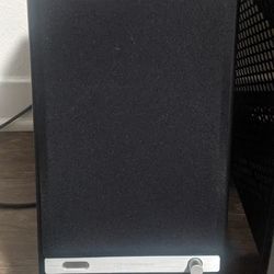 Audioengine HD6 Home Music System Powered Bluetooth Speakers Audiophile Black Used