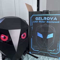 Backpack LED for rider