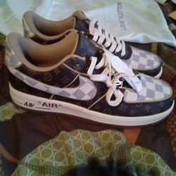 Louis Vuitton X Nike air force one