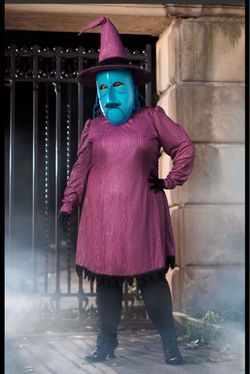 Size 1X Disney The Nightmare Before Christmas Shock Costume