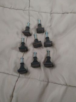 Square Cabinet Knobs. 