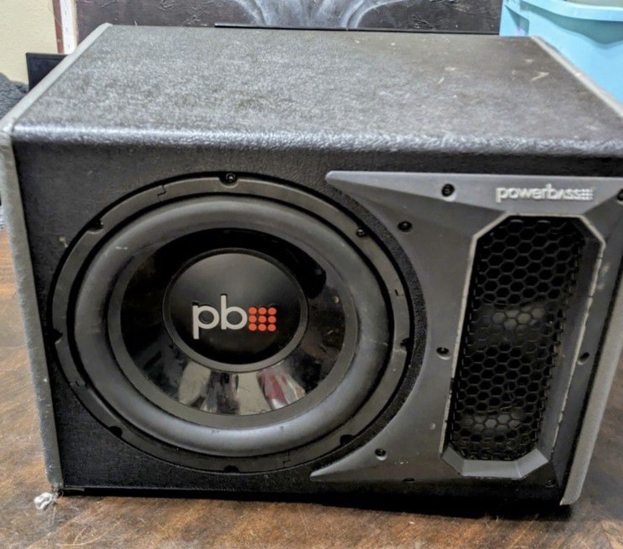 10-in powerbase subwoofer