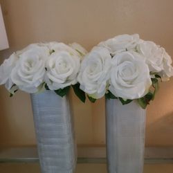 Flowers And Vase 