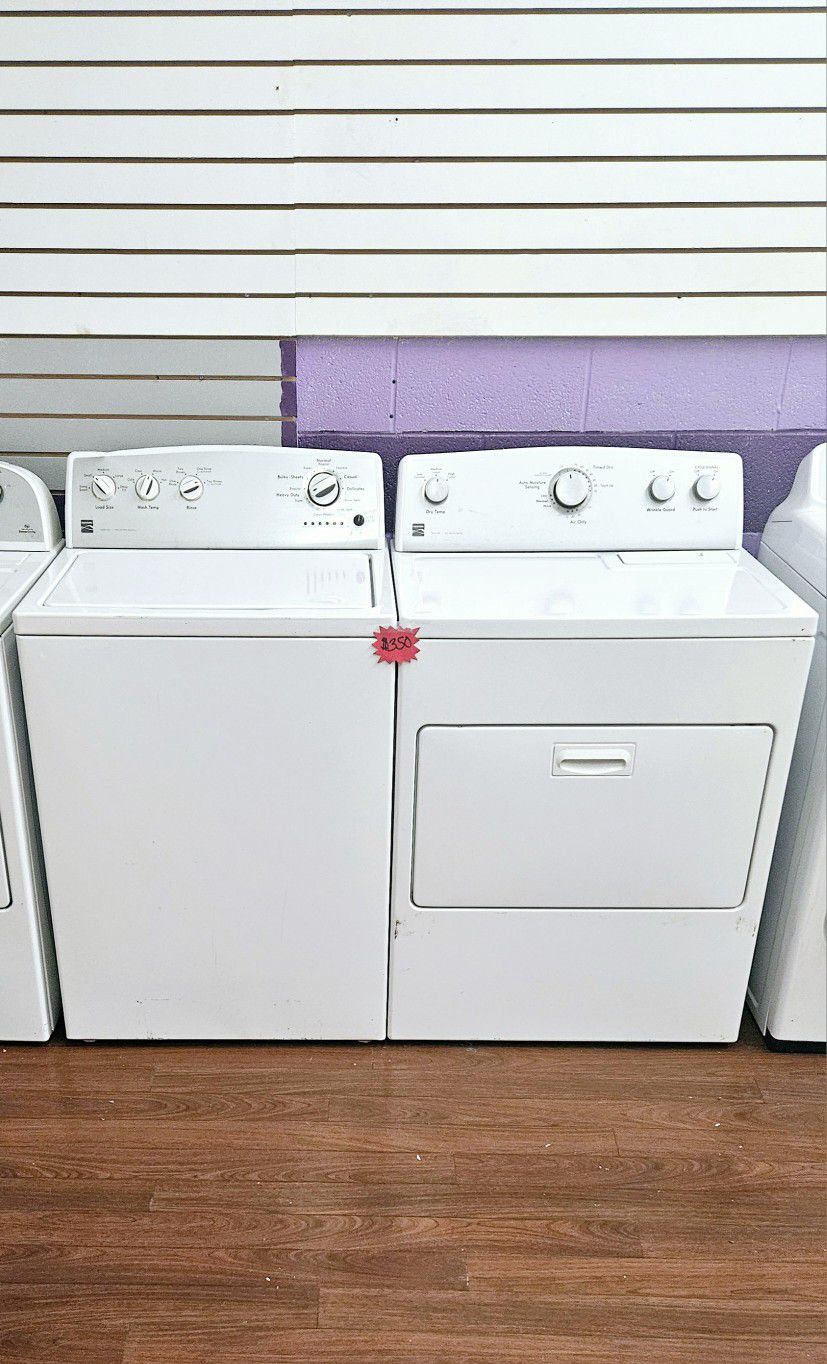 Kenmore Washer And Dryer Set 
