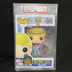 Disney Toy Story Funko Pop Autographed By Annie Potts Authenticated 