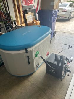 Cold plunge Tub and 1/3 chiller for sale