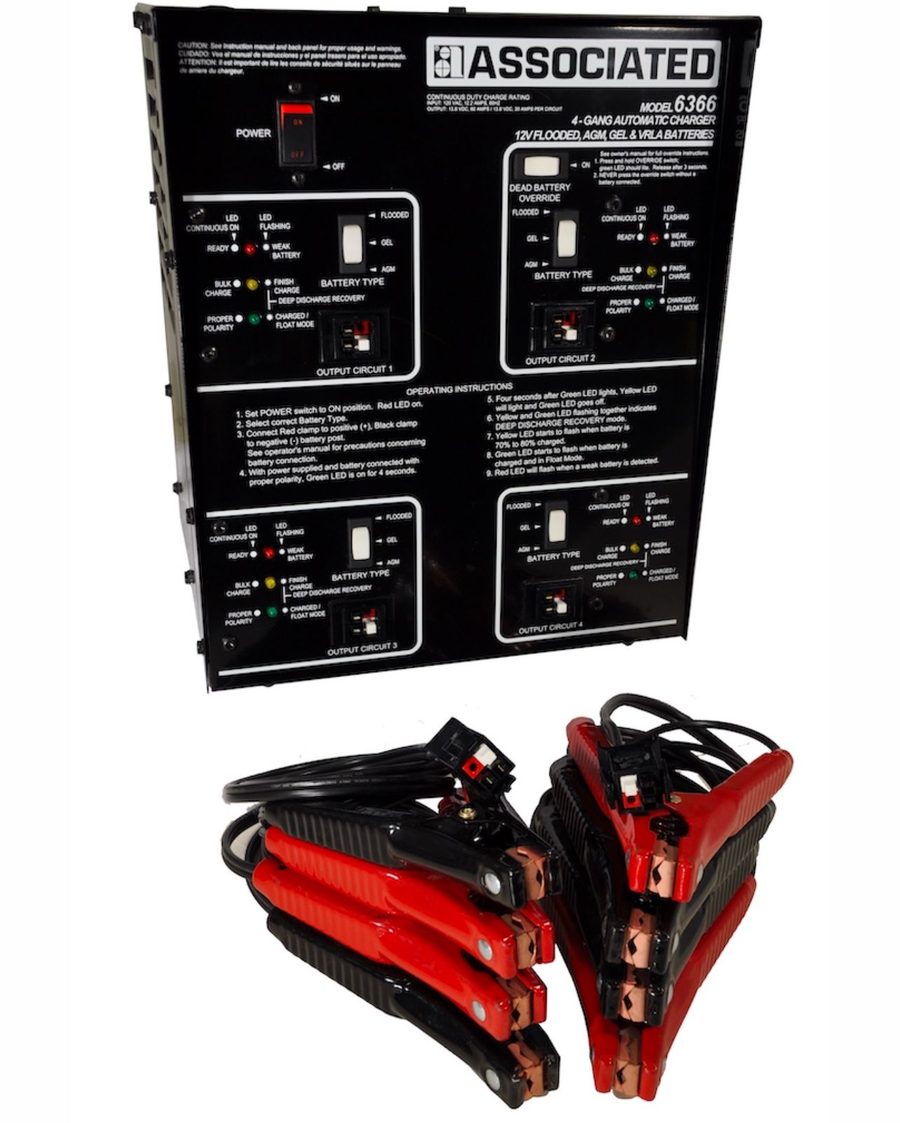 Associated Equipment 6366 Battery Charger 