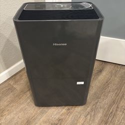 Hisense Energy Star 50-Pint Portable Dehumidifier with Built-in Pump, Auto-Shutoff and Timer, Home Dehumidifier and Moisture Absorber For Basement, Ga