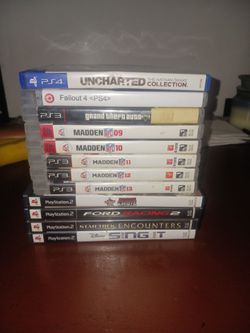 Ps4,ps3,ps2 games