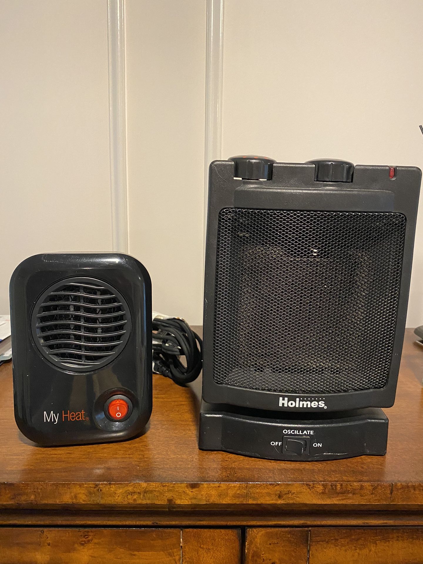 Two Space Heaters