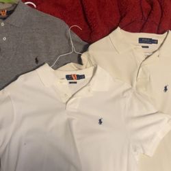 3 Polo Ralph Lauren Shirts