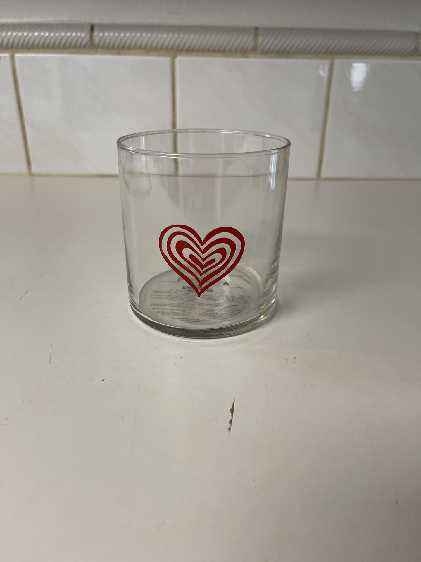 Party Lite Glass Candle Holder