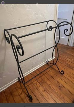 Wrought Iron QUILT RACK