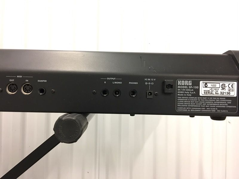 Korg SP-100 full 88-key digital piano (Made in Italy) for Sale in