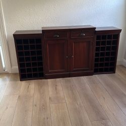 Pottery Barn 4 Piece Wine Buffet Set