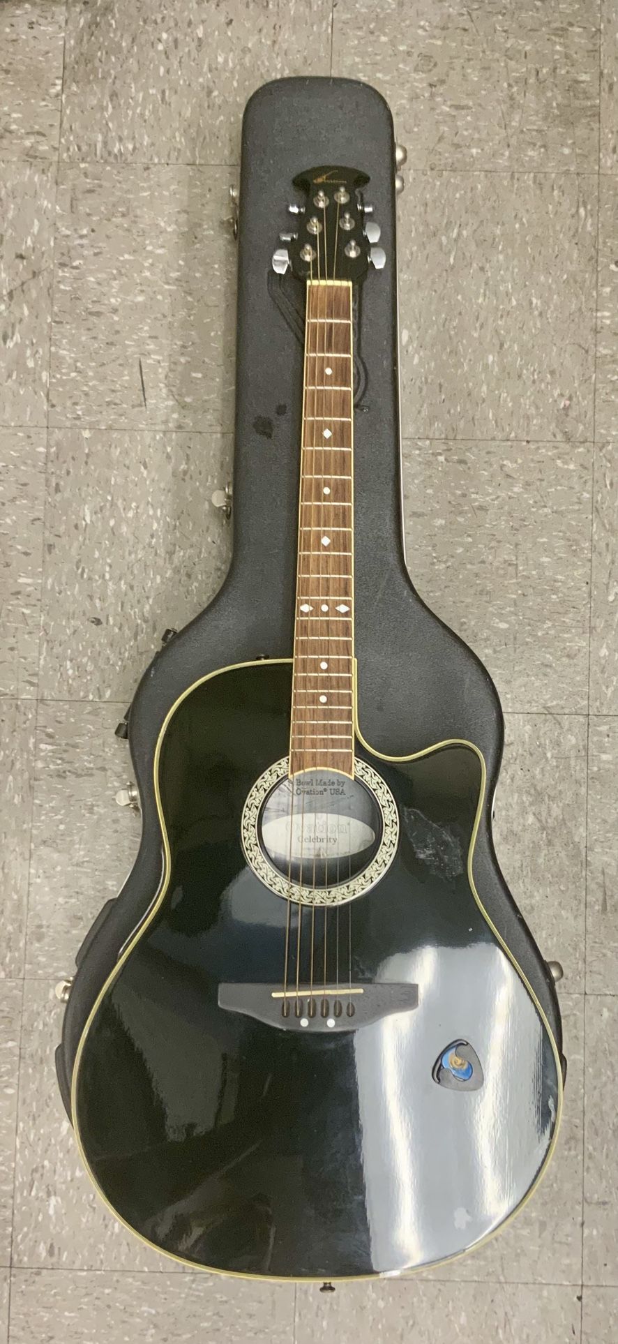 Ovation Celebrity CC057 Acoustic Electric Guitar Black 0P20...