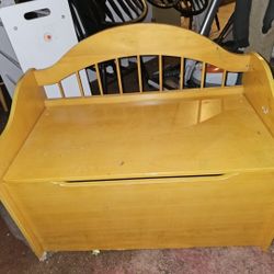 Price Is Firm.. Children's Bench Toy Box